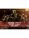 Boba Fett (Repaint Armor) and Throne Sixth Scale Akciófigura szett - Star Wars The Mandalorian - Television Masterpiece 