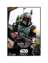 Boba Fett (Repaint Armor) and Throne Sixth Scale Akciófigura szett - Star Wars The Mandalorian - Television Masterpiece 