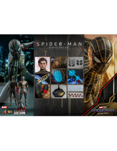 Spider-Man (Balck & Gold Suit) - Spider-Man No Way Home - Movie Masterpiece Series - 