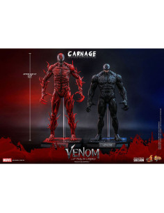 Carnage Deluxe Ver. akciófigura - Venom: Let There Be Carnage Movie Masterpiece Series - 