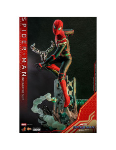 Spider-Man (Integrated Suit) akciófigura - Spider-Man: No Way Home - Movie Masterpiece - 