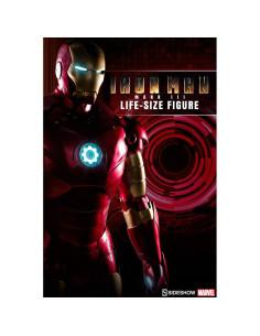 Iron Man Mark III életnagyságú szobor - Iron Man - 