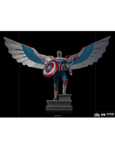 Captain America Sam Wilson (Complete) replika szobor - The Falcon and the Winter Soldier Legacy - 