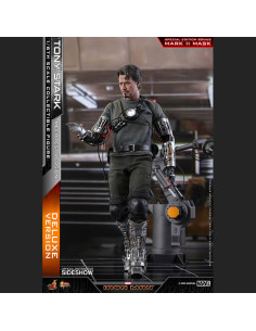 Tony Stark Mech Test Figure - Deluxe Edition - Iron Man Movie Masterpiece Series - 