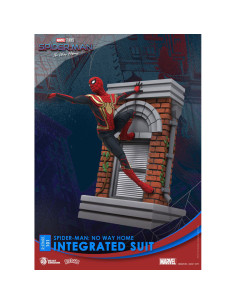 Spider-Man Integrated Suit dioráma - Spider-Man: No Way Home - D-Stage - 