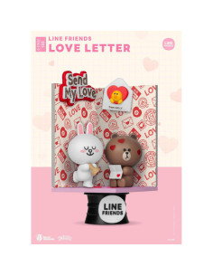 Line Friends Love Letter Version D-Stage dioráma - 