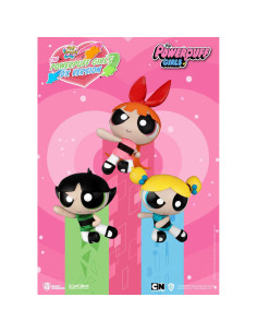 Blossom, Bubbles & Buttercup Deluxe akciófigura - Powerpuff Girls Dynamic 8ction Heroes - 