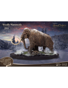 The Woolly Mammoth Szobor - Wonders of the Wild - Star Ace + X-Plus - 