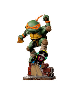 Michelangelo Mini Co. Szobor - Teenage Mutant Ninja Turtles - Iron Studios - 