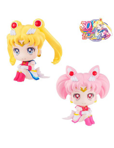 Super Sailor Moon & Super Sailor Chibi Moon LTD Ver. Figurák - Pretty Guardian Salior Moon - MegaHouse - 