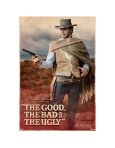 The Man With No Name akciófigura - The Good, The Bad and the Ugly - Clint Eastwood Legacy Collection - 