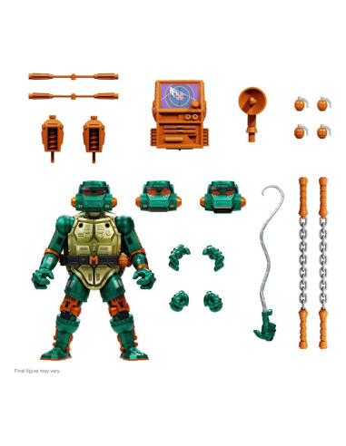 Warrior Metalhead Michelangelo akciófigura - Teenage Mutant Ninja Turtles Ultimates - 