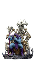 Skeletor on Throne Deluxe Art Scale szobor - Masters of the Universe - 