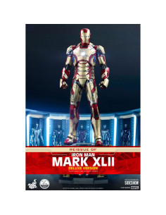 Iron Man Mark XLII Deluxe Verzió Akciófigura 1/4 - Iron Man 3 - Hot Toys - 