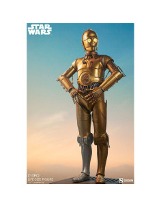 C-3PO életnagyságú szobor -...