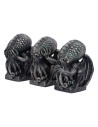 Cthulhu Three Wise Figurák 7 cm - The Call Of Cthulhu - Nemesis Now