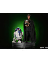 Luke Skywalker, R2-D2 & Grogu Szobor 1/4 - Star Wars The Mandalorian - Iron Studios
