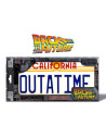"Outatime" DeLorean Rendszámtábla Replika 1/1 - Back To The Future - Doctor Collector