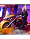 Ghost Rider & Hell Cycle Akciófigura 1/12 - Ghost Rider - Mezco Toys
