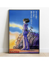 Nausicäa Art Print Bekeretezetlen 35 x 50 cm - Studio Ghibli - Semic