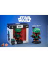 Boba Fett Black Cosbi Minifigura 8 cm - Star Wars - Hot Toys