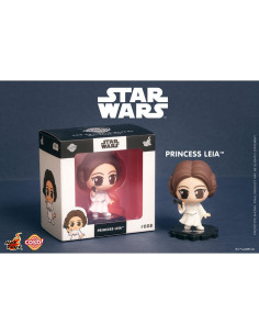 Princess Leia Cosbi Minifigura 8 cm - Star Wars - Hot Toys