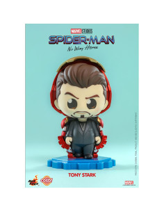 Tony Stark Cosbi Minifigura 8 cm - Spider-Man No Way Home - Hot Toys