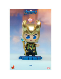 Loki Cosbi Minifigura 8 cm - Avengers Endgame - Hot Toys
