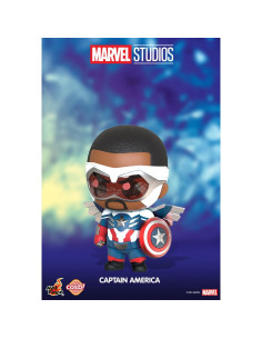 Captain America Cosbi Minifigura 8 cm - The Falcon and the Winter Soldier - Hot Toys