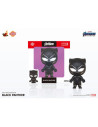 Black Panther Cosbi Minifigura 8 cm - Avengers Endgame - Hot Toys