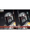 Boba Fett életnagyságú mellszobor 81 cm - Star Wars The Mandalorian - Sideshow Collectibles