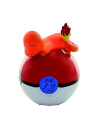 Charmander & Pokeball Ébresztőóra 18 cm - Pokémon - Teknofun