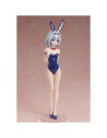 Ginko Sora Bare Leg Bunny verzió szobor 43 cm - The Ryuo's Work is Never Done - FREEing