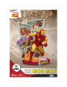 Iron Man D-Stage dioráma szobor 16 cm - Marvel Comics - Beast Kingdom Toys
