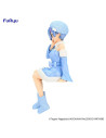Rem Snow Princess Pearl Color verzió Noodle Stopper figura 14 cm - Re Zero - Furyu