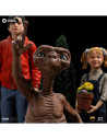 E.T., Elliot and Gertie deluxe szobor 19 cm - E.T. The Extra-Terrestrial - Iron Studios