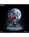 E.T., Elliot and Gertie deluxe szobor 19 cm - E.T. The Extra-Terrestrial - Iron Studios