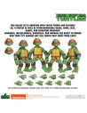 Teenage Mutant Ninja Turtles deluxe akciófigura szett 8 cm - TMNT - Meczo Toys