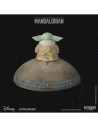 Grogu Summoning the Force szobor 13 cm - Star Wars The Mandalorian - Attakus