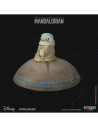 Grogu Summoning the Force szobor 13 cm - Star Wars The Mandalorian - Attakus