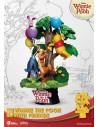 Winnie The Pooh With Friends D-Stage dioráma szobor 16 cm - Disney - Beast Kingdom Toys