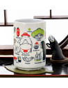 No Face japán tea csésze 400 ml - Spirited Away - Benelic