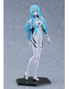 Rei Ayanami Long Hair verzió Plastic Model Kit PLAMAX szobor 20 cm - Rebuild of Evangelion - Max Factory