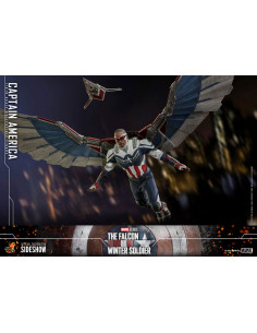 Captain America Sixth Scale Akciófigura - The Falcon and the Winter Soldier - Television Masterpiece Series - 