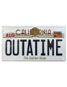 Outatime DeLorean License Plate replika 12 cm - Back To The Future - FaNaTtik