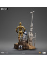 C-3PO & R2D2 deluxe szobor 31 cm - Star Wars - Iron Studios