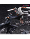 Chainsaw Man vs. Samurai Sword Super Situation szobor 26 cm - Chainsaw Man - Sega