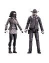 Rick & Michonne akciófigura szett 18 cm - The Walking Dead - Diamond Select Toys