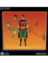 Batman akciófigura szett 9 cm - Batman The Animated Series - Mezco Toys