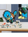 Squirtle Pixel Art MEGA Construction építőkészlet - Pokémon - Mattel